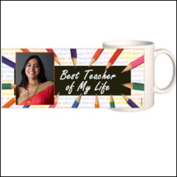 "Personalised Coffee Mug (Best Teacher of my life) - Click here to View more details about this Product
